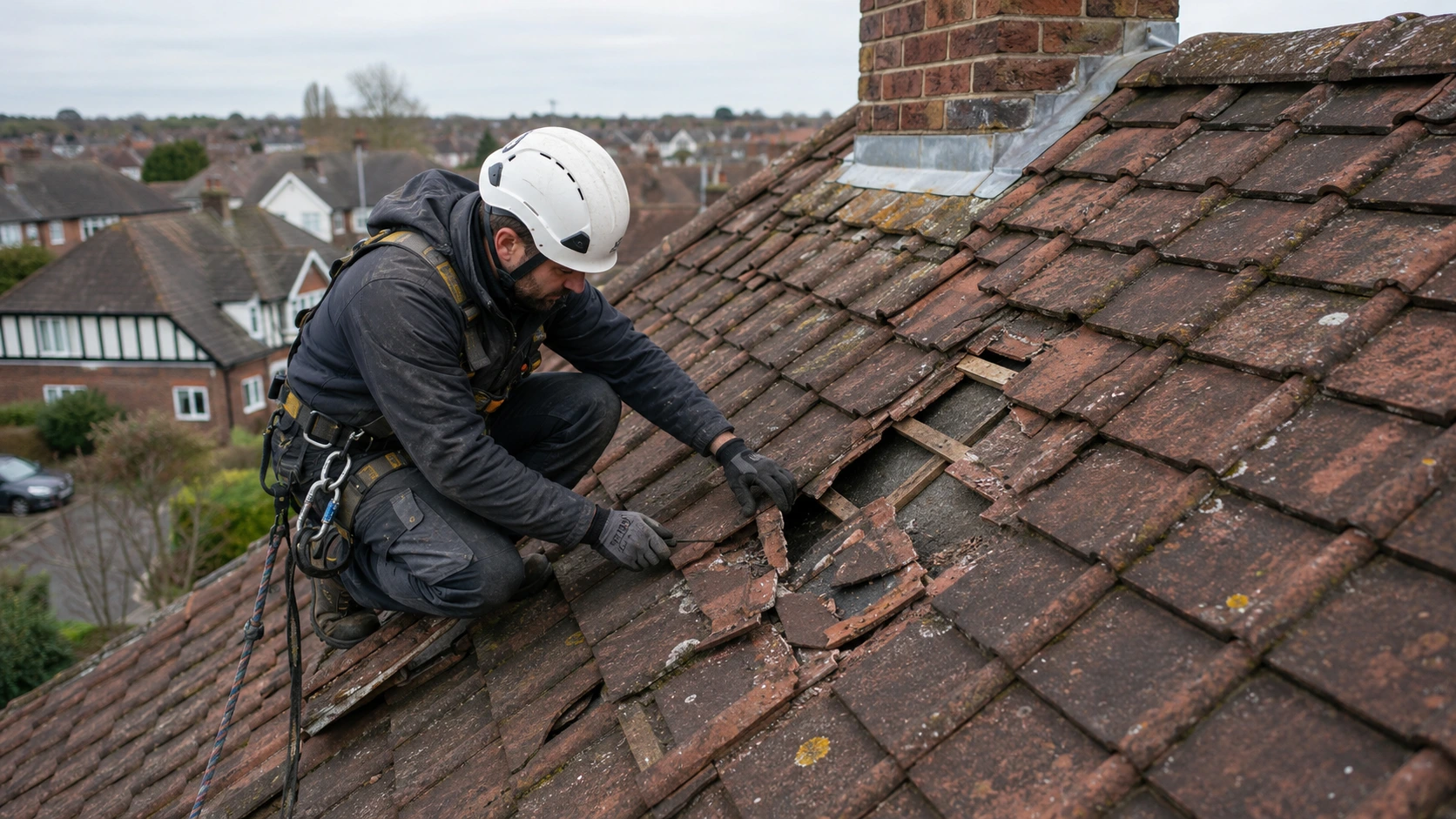 Roof Damage Inspection